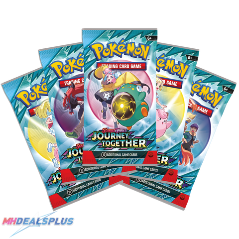 Pokemon Journey Together Booster Pack Set of 5